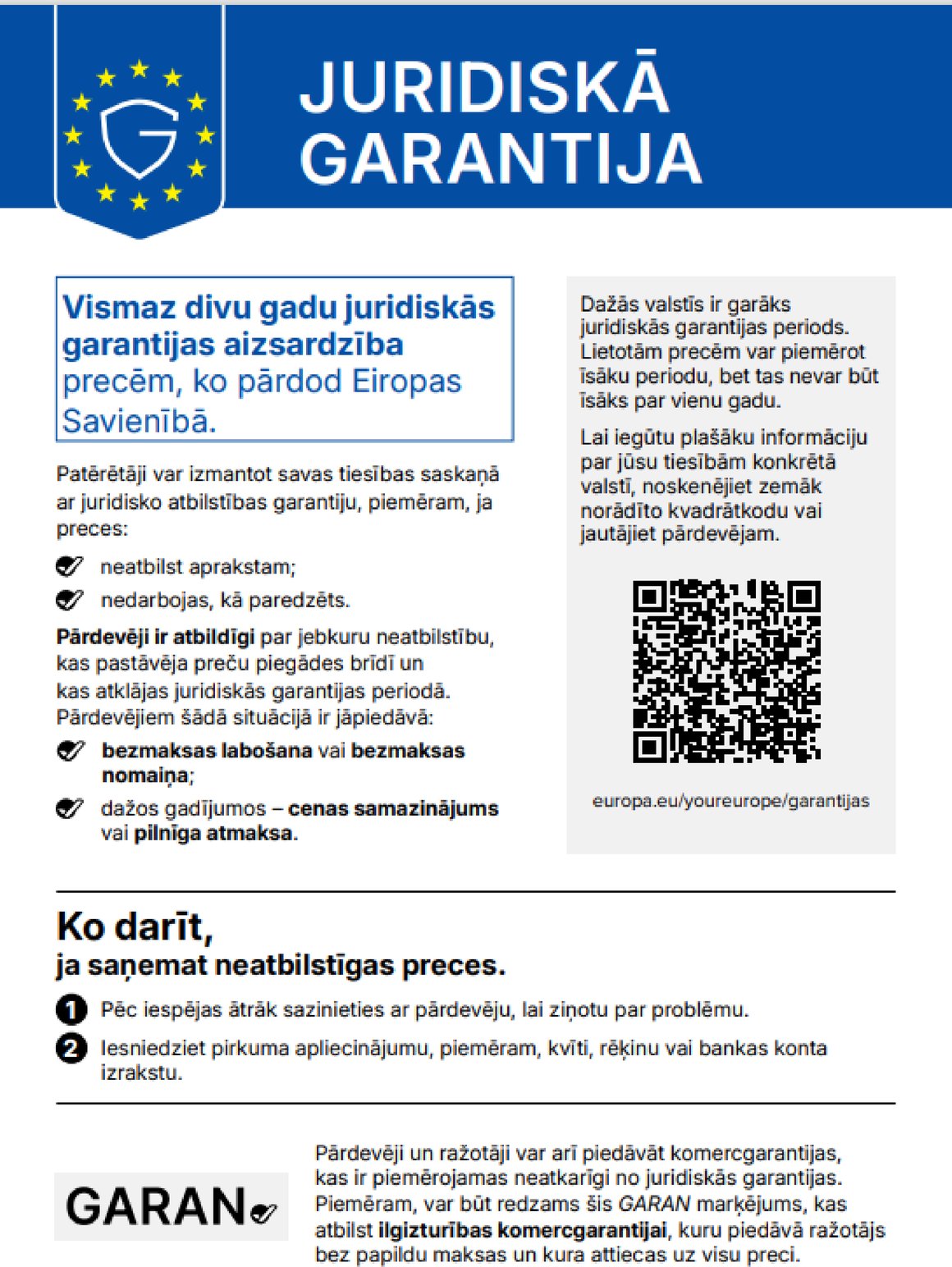 Garantijas etiķete